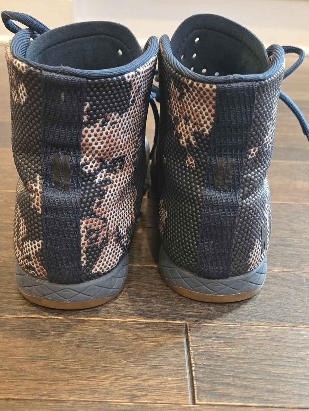 NOBULL Dark Floral Gum Trainer High-Top - Navy - SZ Women's 8.5/Men's 7 - Picture 4 of 12